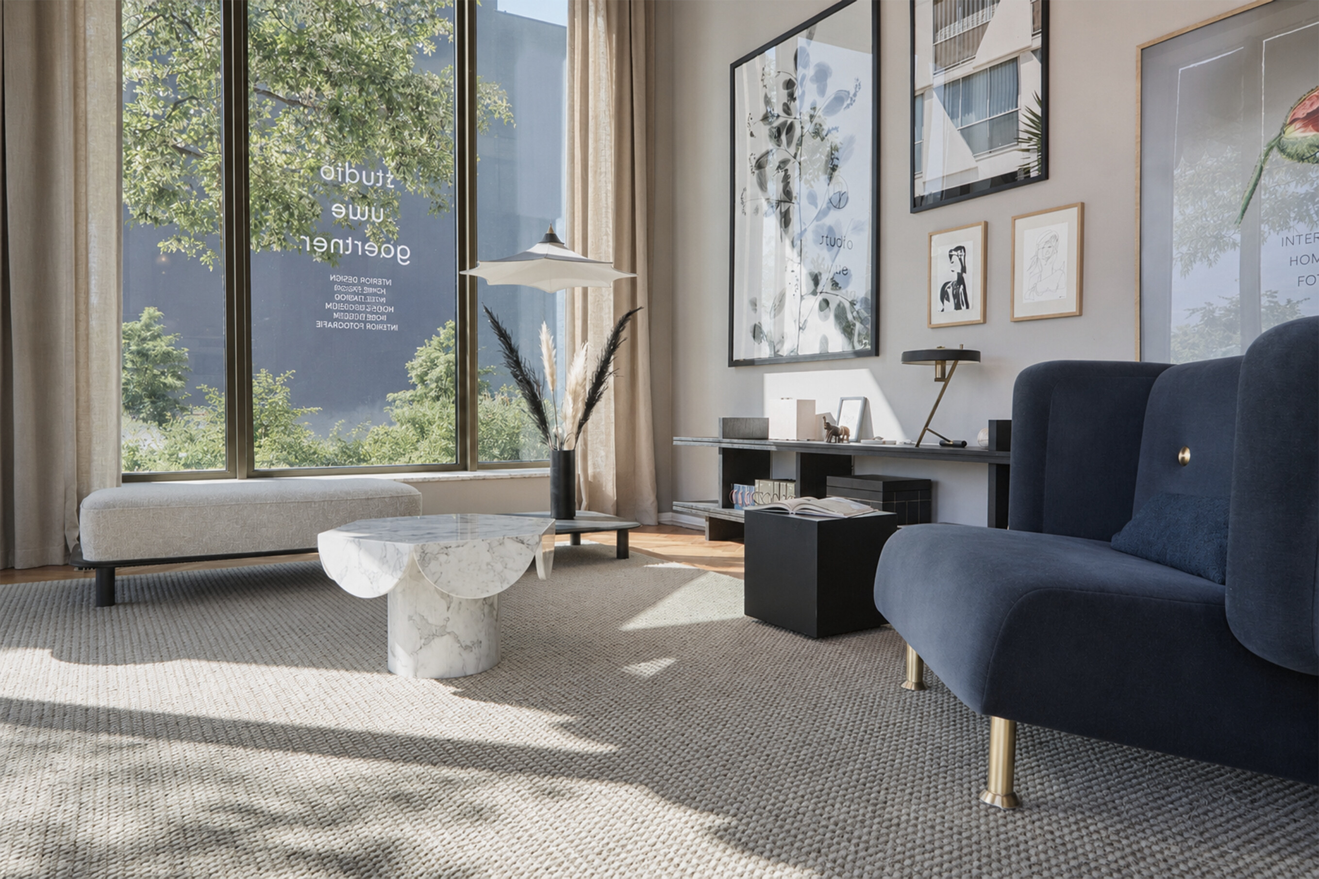BEL ET BIEN showroom in Hamburg HafenCity