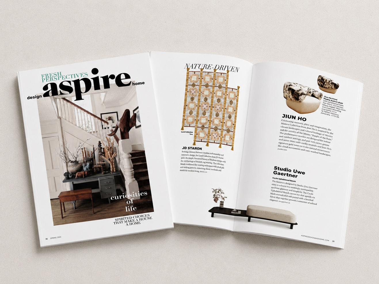 BEL ET BIEN featured in aspire design and home